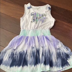 Girls Calvin Klein jeans size 6x dress guc